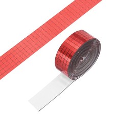 5x5mm Self Adhesive Mirrors Mosaic Tiles, 2500 Pcs Mosaic Sticker, Red