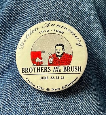1981 Foley Fun Days With Festival Queen Pictured 2 1/4'' #'d Pinback