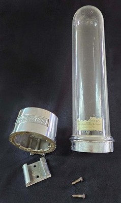 Rare 1940s-1950s Vintage, Chrome and Glass Dixie Vortex Cup