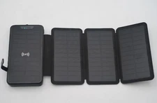 QiSa YD-820W Solar Charger 38800mAh Solar Power Bank, Dual USB, USB-C Port