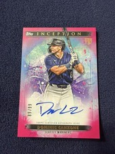 2024 Topps Inception Dominic Canzone Rookie Magenta Auto /99 Mariners