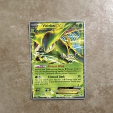 virizion ex pokemon card value Amazon.com: Pokemon - Virizion-EX (9) - Plasma Blast main image 0