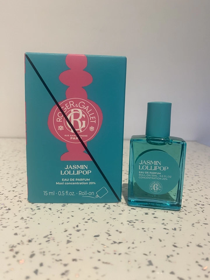 Roger Gallet lollipop jasmin huile roll on 15 ml  Concentration de 20%  - Photo 1/3