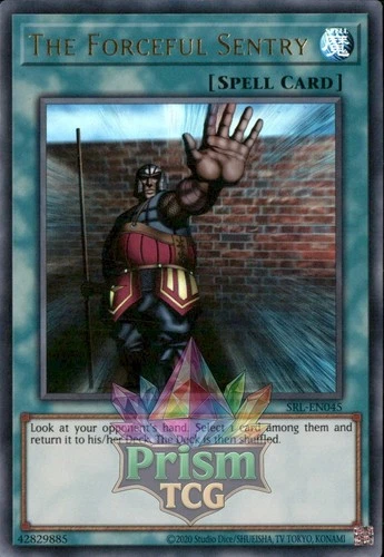 The Forceful Sentry ultra rare SRL-EN045 Yugioh