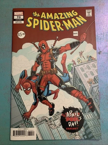MARVEL COMICS AMAZING SPIDER-MAN #70 AMAZING FANTASY 15 HOMAGE VARIANT 2025. NM.