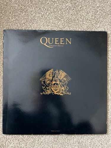 Queen Greatest Hits II Vinyl Record 2xLP UK First Press 1991 Rock Compilation