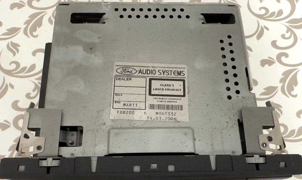 AUTORADIO FORD Fiesta mkV 5° Serie 6S61-18C815-AJ (2005 2006 2007 2008) OTTIMA - Immagine 2 di 4