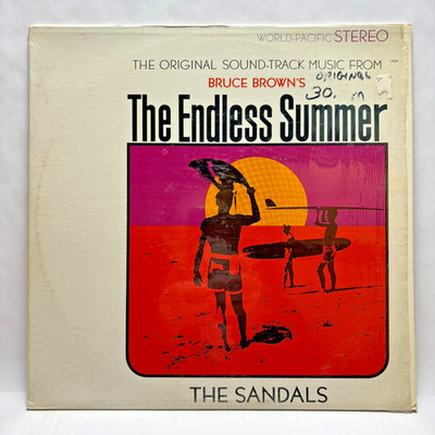 The Endless Summer / Original Soundtrack by The Sandals - 1966 Vinyl LP - EX
