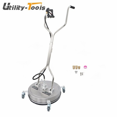 #ad 20 Inch Pressure Washer Surface Cleaner Dual Handles 6000PSI Stainless Steel $142.28