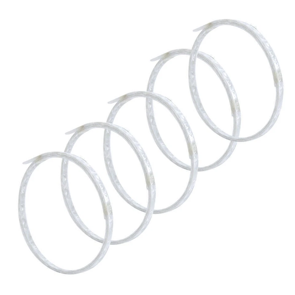 5Pcs High Quality 6mm Width Celluloid White Pearl Guitar Binding Purfling - Image 3 of 4