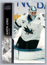 Martin Jones 150 2021-22 Upper Deck San Jose Sharks Card