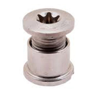 FSA Alloy Double Chainring Bolt Kit (10 Piece, Silver) 10-Piece, Silver 