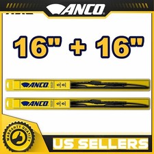 Direct Fit 40516 - 40516 Oem Quality Anco Wiper Blade Set Pair -in Stock