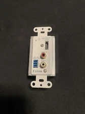 Extron DVI HDMI 201 A D Input Output RX TX White Audio Connector Wall Outlet