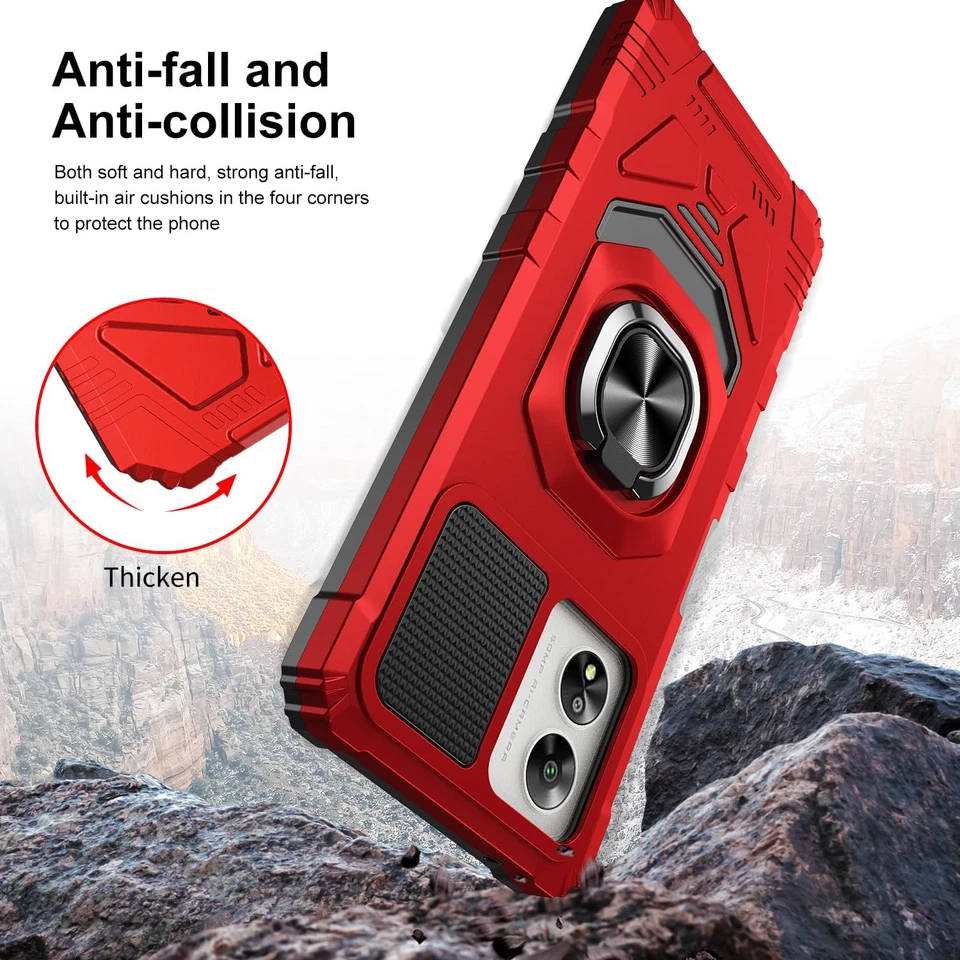 Funda de teléfono para Boost Celero 5G SC (solo versión SC) con pantalla de vidrio templado P Foto 4 de 4