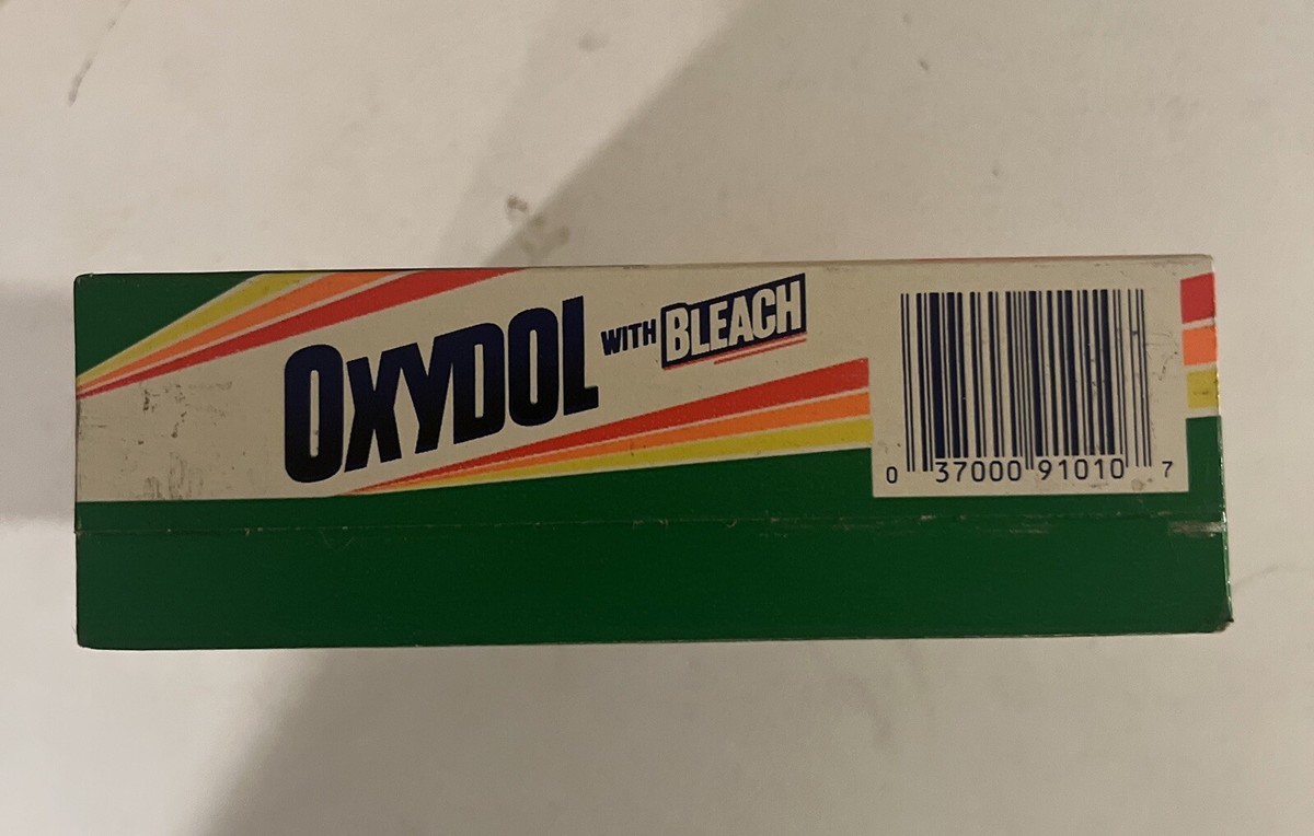 Sealed NOS Full Unopened 1980s Oxydol Powder Laundry Detergent 16