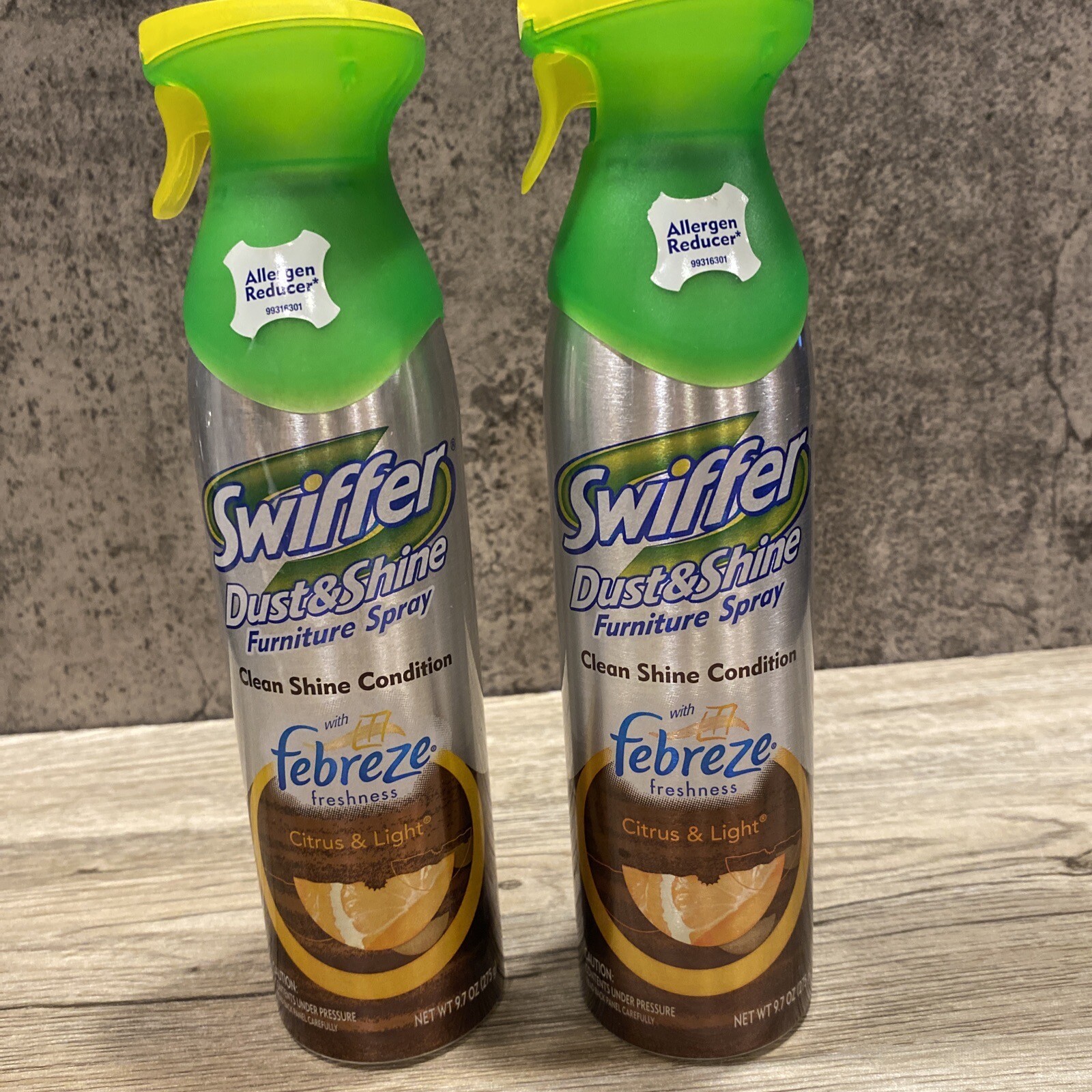 Swiffer Dust & Shine Furniture Spray With Febreze Citrus & Light discontinued eBay