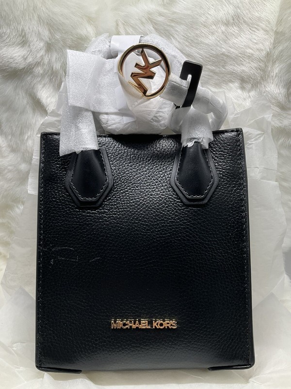 Michael Kors Mercer Women's Extra Small Pebbled Leather Crossbody Bag Michael Kors Mercer Women's Extra Small Pebbled Leather Crossbody Bag