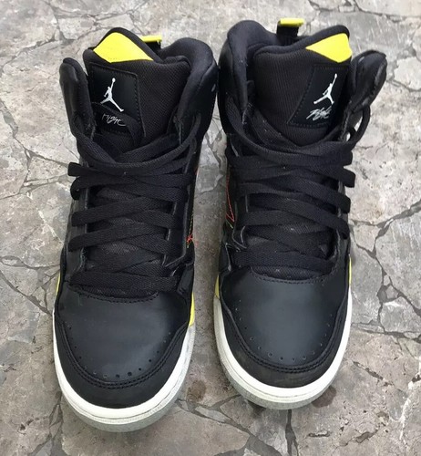 Air Jordan sc-3 Flight Black Basketball Big Boys Sneakers Shoes 5.5 Y Eu 38 - Picture 6 of 9