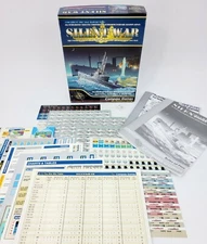 Silent War - US Submarine Combat vs. Japan (2005) - Compass Games (UNPUNCHED)