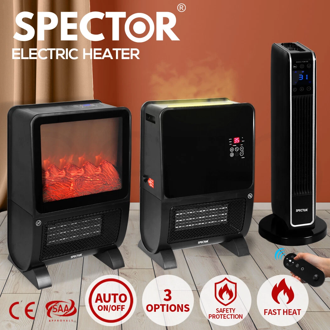 Spector Electric Heater 2000W Portable Tower Heaters Ceramic Remote  Overheat AU | eBay