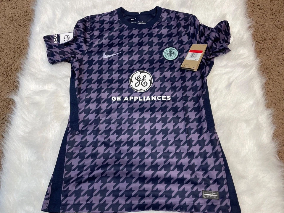 Camiseta deportiva de fútbol para mujer Nike Racing Louisville FC 2023 talla grande Stadium Foto 3 de 4