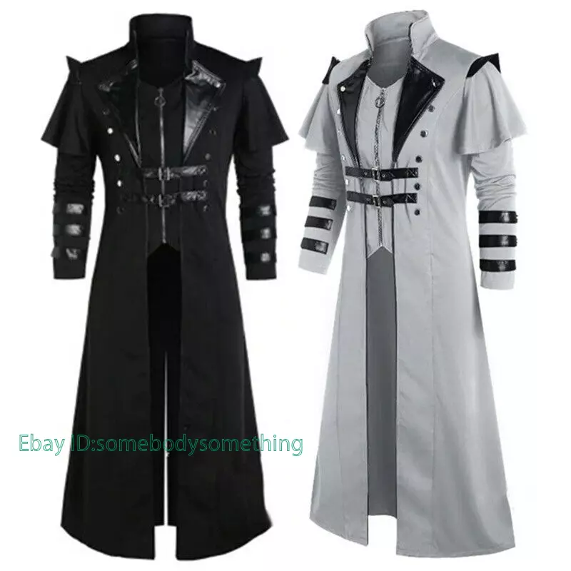 Steampunk trench clearance coat