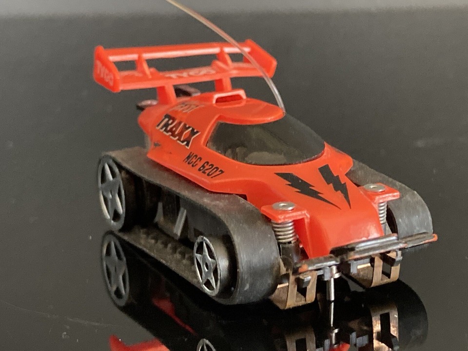 Vintage Tyco Fast Traxx Slot Car Orange eBay