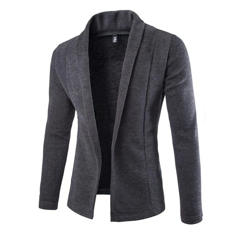 Blazer para hombre de otoño a la moda Busines abrigo ajustado para hombre