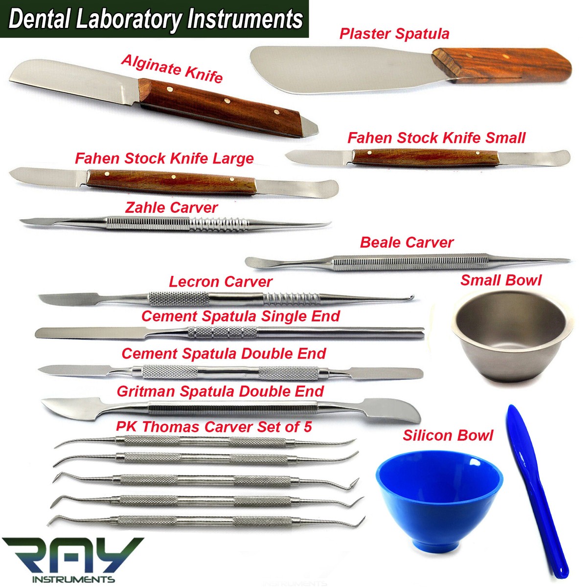 Dental Alginate Spatula Laboratory Wax Plaster Carver Wax Modelling Lab Tools Dental Alginate Spatula Laboratory Wax Plaster Carver Wax Modelling Lab Tools
