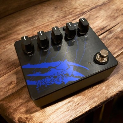 Limetone Audio Jackal Midnight Distortion Pedal with 3-Band EQ, Used