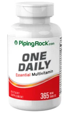 Multivitamin for Women and Men | 365 Tablets | Non-GMO | by Piping Rock