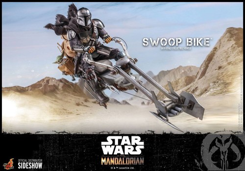 STAR WARS The Mandalorian - Bicicleta Swoop HOT TOYS 1/6 59 cm - Imagen 6 de 10