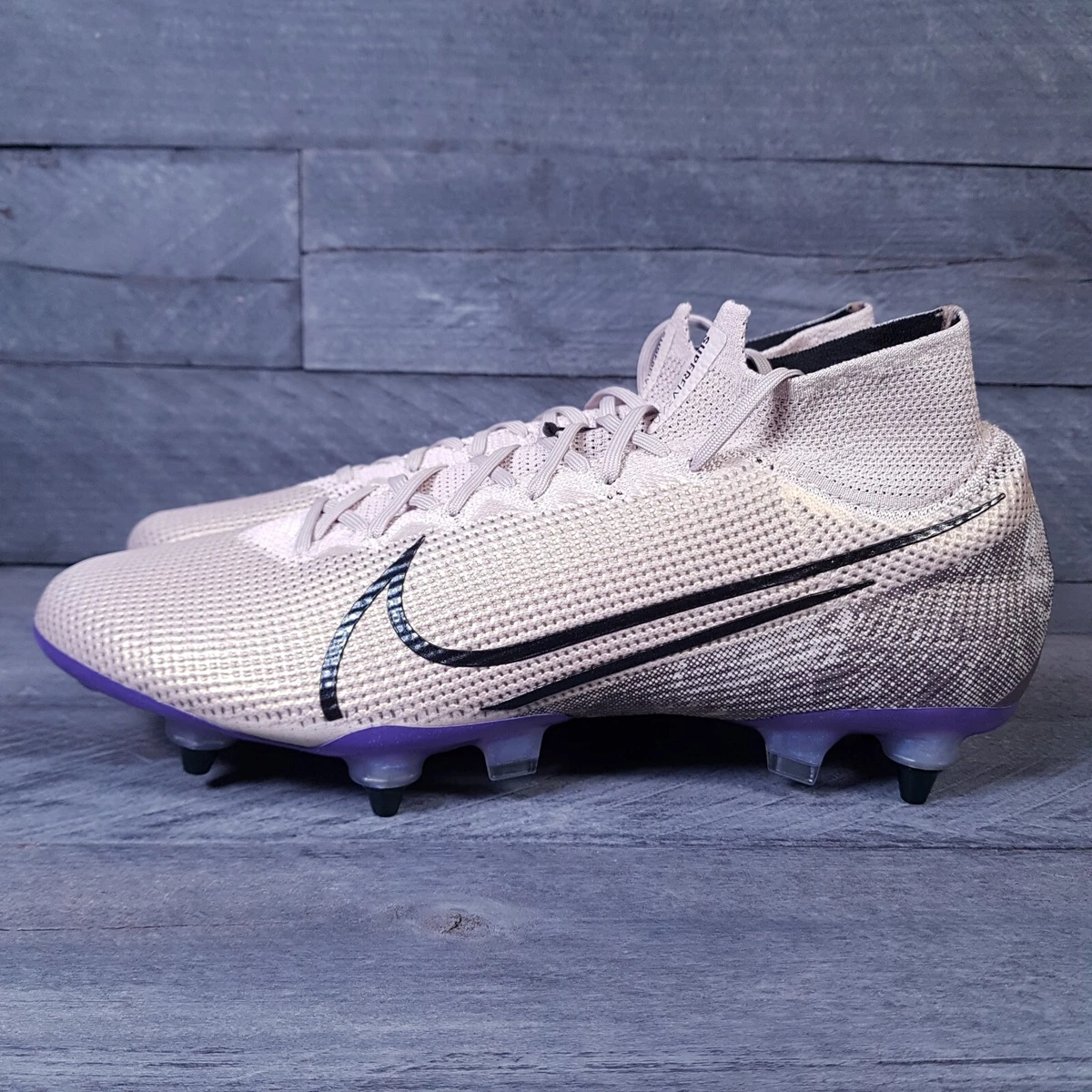 シューズ NIKE MERCURIAL SUPPERFLY7 ELITE SG 27.5 Nike Mercurial Superfly 7 Elite DF SG Desert Sand Purple for Sale
