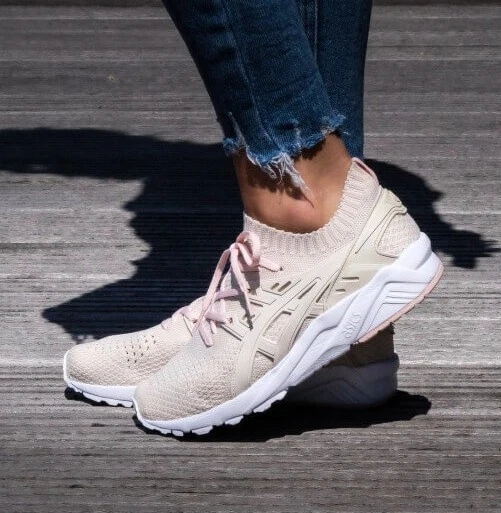 asics gel kayano trainer knit h7n6n 0202 women s running crossing