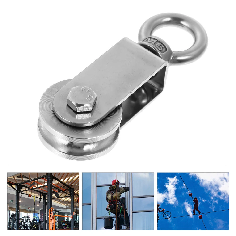 Single clearance sheave pulley
