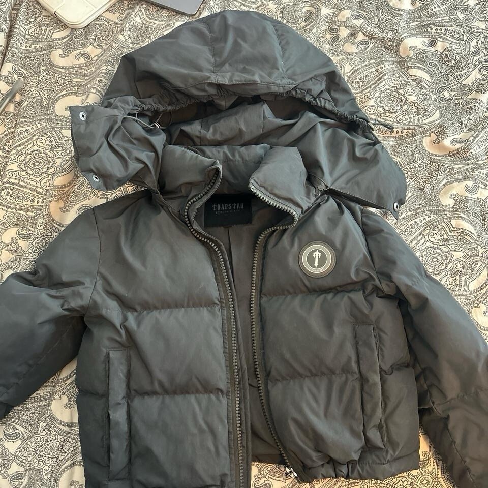 Trapstar Shooters Puffer Jacket Gray S