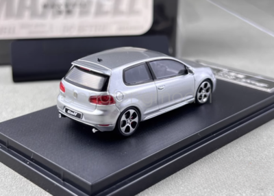 Maxwell 1:64 Scale Silver For VW Golf GTI MK6 Coupe Sports Diecast