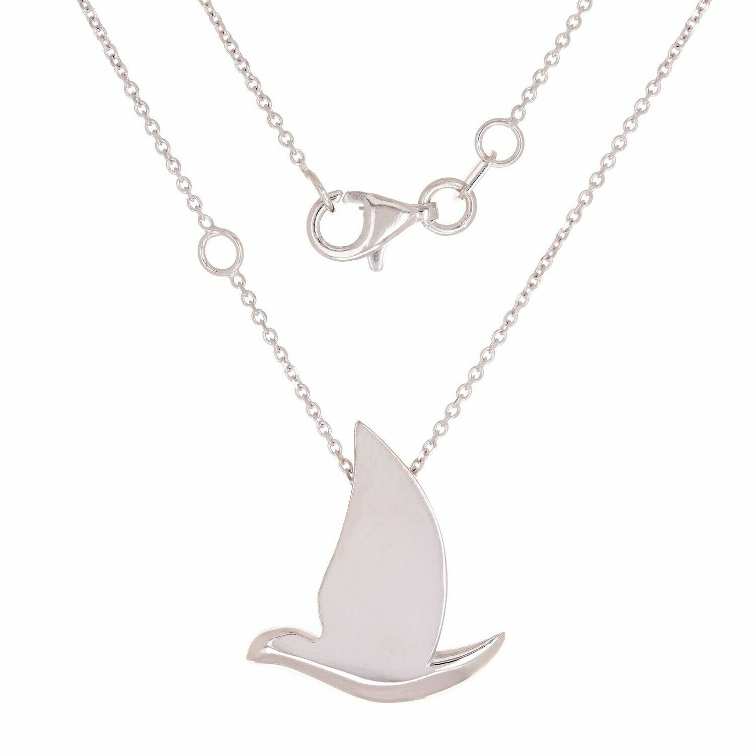 Holy Spirit Dove Necklace 18\