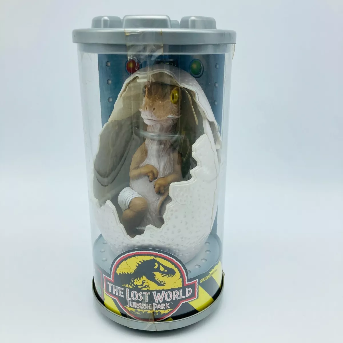 THE LOST WORLD JURASSIC PARK Vintage Baby T REX Hatchling Egg Figure 1997 Kenner