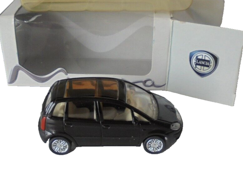 Lancia Musa Negro Norev Escala 1/64 75 mm Largo Diecast #783070 - Imagen 3 de 5
