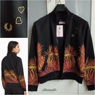 Fred Perry Amy Winehouse Palm Print Trainingsjacke Gr. UK 10 NEU
