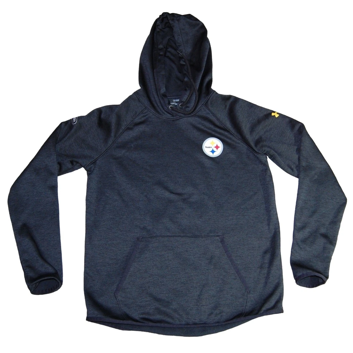 Pittsburgh Steelers Under Armour ColdGear Combine Authentic Pullover Hoodie  Smal