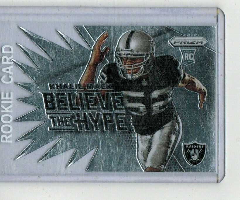 KHALIL MACK Believe The Hype RC Raiders 2014 PRIZM -BEARS-CHARGERS