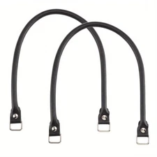 1box 2pcs PU leather bag Handle for Handbag Replacement Accessories Black