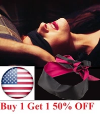 Bondage Eye Mask BDSM Blindfold Cover Roleplay Game BlindMask