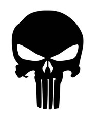 Punisher Vinyl Decal Car Truck Suv Cell Phone Punisher Sticker