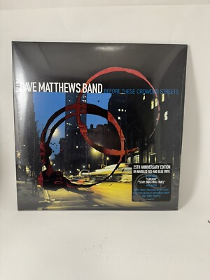 Dave Matthews Band Before These Crowded Streets 25th Vinyl Red/Blue Swirl WH Exc