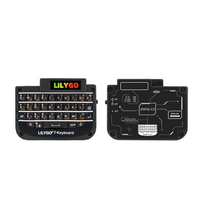 TFT LCD Screen ESP32-C3 Bluetooth-compatible Wireless Keypad for Phone Pad