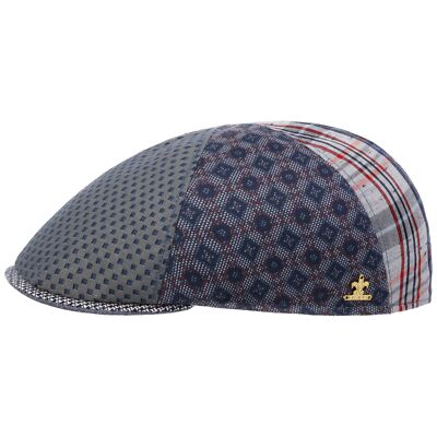 LIERYS Gold Mervell Patchwork Flatcap Schirmmütze Schiebermütze Mützen